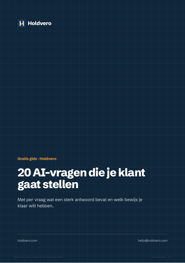 Voorblad: 20 AI-vragen die je klant gaat stellen